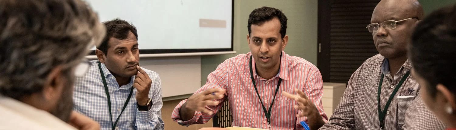 okapi founder in round table discussion