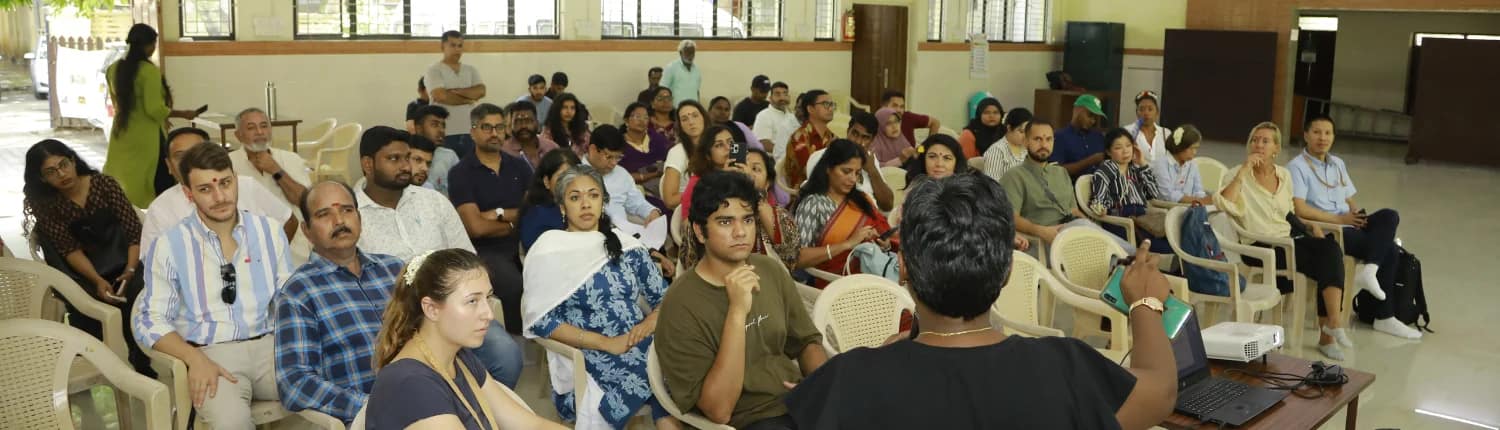 Urban Ocean Summit 2024 - field visit to kasturba Nagar